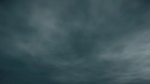 Cinematic Dark Clouds Time Lapse Stock Footage 120062783
