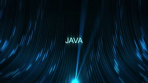 Cinematic Data Cable Text Technology Concept - Java Stock Footage 307650724