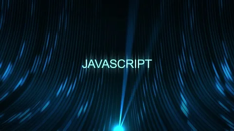 Cinematic Data Cable Text Technology Concept - Javascript Stock Footage 307650759