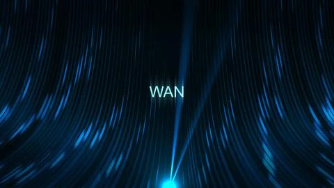 Cinematic Data Cable Text Technology Concept - WAN 00074 Stock Illustration