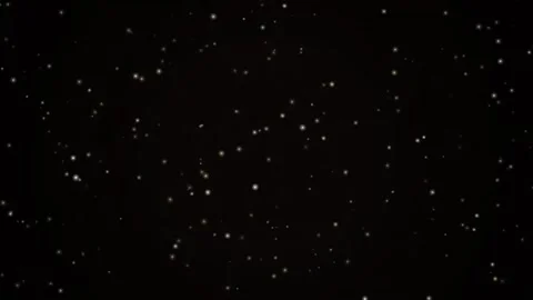 Cinematic Deep Space Style Void with Sparkling Stars and Dust Stock Footage 330163494