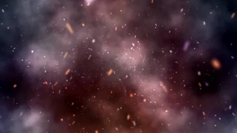 Cinematic Dense Fire Smoke background Stock Footage 236405560