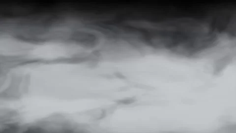 Cinematic Drifting White Mist and Torn Fog Seamless Loop Overlay Stock Footage 345294133