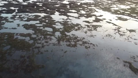 Cinematic drone view sunset Stock Footage 207945152