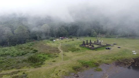 Cinematic drone view temple Stock Footage 207944660