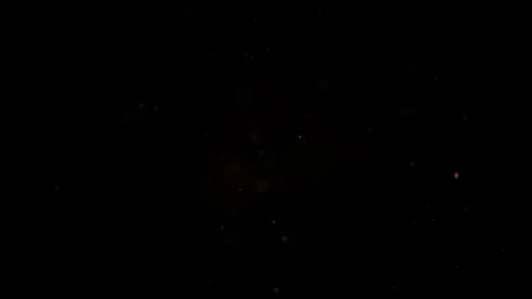 Cinematic Dust Particles | Slow Motion Dust on Dark Background Stock Footage 323505360