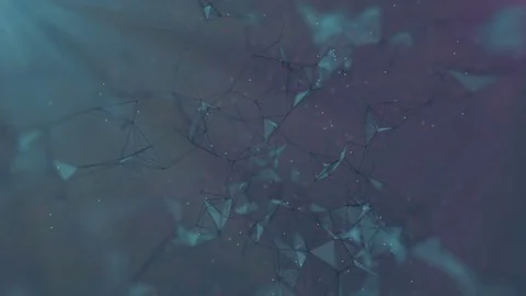 CInematic Dynamic Particles Background.seamless loop. Video stock 80479575