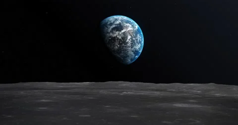 Cinematic Earth View From Space Vídeo Stock 194403385