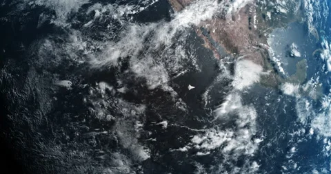 Cinematic Earth View From Space Vídeo Stock 194403484