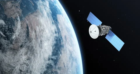 Cinematic Earth View From Space Vídeo Stock 194403519