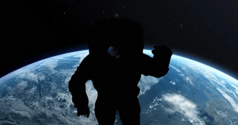 Cinematic Earth View From Space Vídeo Stock 194406812