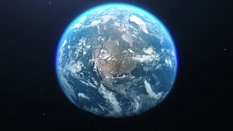 Cinematic Earth zoom out to space from t... | Stock Video | Pond5