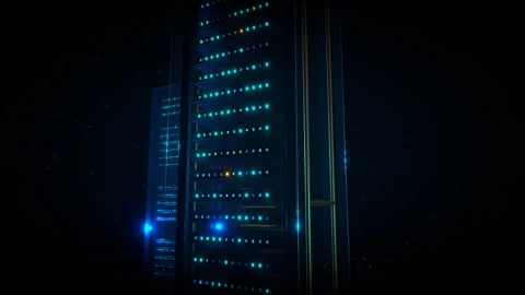 Cinematic eased focus push dramatically slowing to a crawl on the central, 4K Stock Footage 336894770