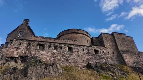 Cinematic Edinburgh Gothic Architecture Castles and Historic Kirkyards Video stock 331521561