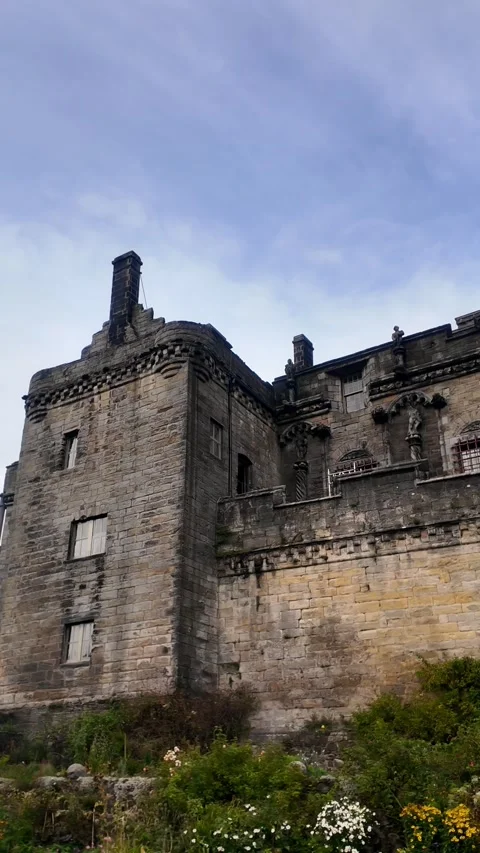 Cinematic Edinburgh Gothic Architecture Castles and Historic Kirkyards Stock Footage 332277252