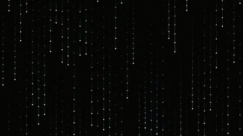 Cinematic falling glitter bokeh background with magical light streaks on da.. Stock Footage 341059459