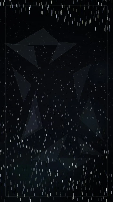 Cinematic falling glitter dust particle overlay effect on dark screen Stock Footage 345487143