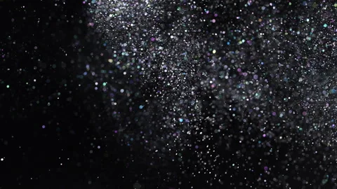 Cinematic falling winter particles. Stock Footage 322802002