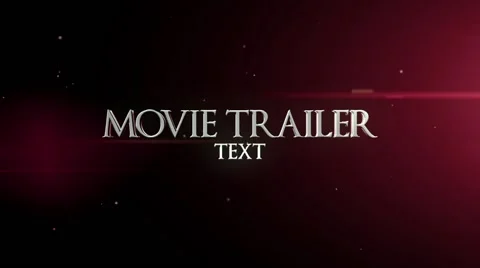 Cinematic Film Trailer Text Stock After Effects
