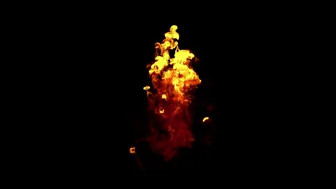 Cinematic Fire Shockwave Explosion with Powerful Blast Wave 스톡 동영상 344116007