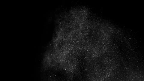 Cinematic Floating Dust Particles Overlay on Black Background 4K Stock-Footage 341147065