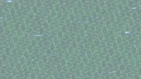 Cinematic Flowing Shapes Visual Experience Stock Footage 328678523