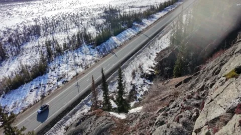 Cinematic FPV flight Video stock 306045831