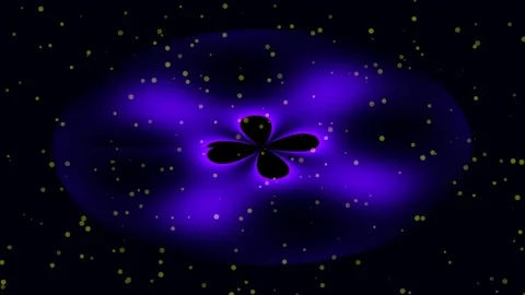 Cinematic glowing emerald clover design with magical particle effects on da.. Stock Footage 339787089