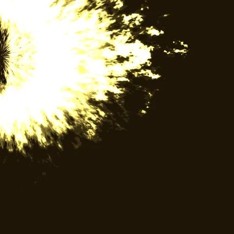 Cinematic glowing evil eye iris abstract texture in banana, sunflower, black wit Stock Footage 339134871