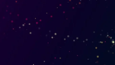 Cinematic glowing particles motion background Stock-Footage 345695002