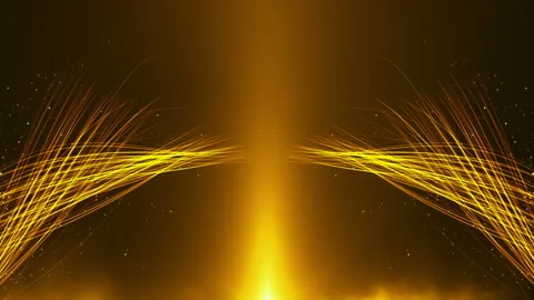 Cinematic Gold Background 03 스톡 동영상 107686805