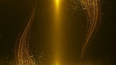 Cinematic Gold Background 06 Stock Footage 107686956