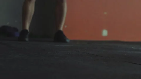 Cinematic handstand walk Stock Footage 55027054