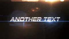 Cinematic HD Trailer - Energetic Text Titles and Logo Flare Transition Intro Stock After Effects