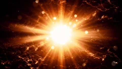 Cinematic Hellfire Lights Stock Footage 97896405