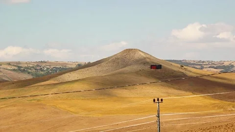 Cinematic hills background Stock Footage 165370888