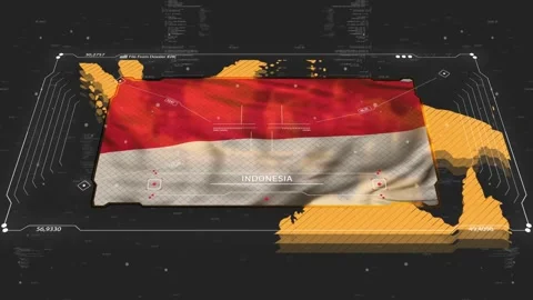 A cinematic intelligence briefing map for piracy. Great for intelligence Stock Footage 331159772
