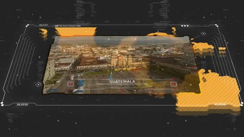 A cinematic intelligence briefing map for piracy. Great for intelligence Stock Footage 331180319