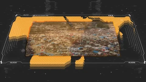 A cinematic intelligence briefing map for piracy. Great for intelligence Stock Footage 331181143