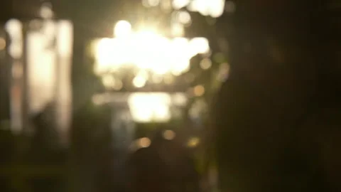 Cinematic interior, sunset ray of light from the window, background overlay 库存影片 268614595