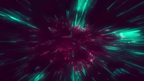 Cinematic Interstellar Dust Floating Quantum Particle Space Nebula Stock Footage 339289141