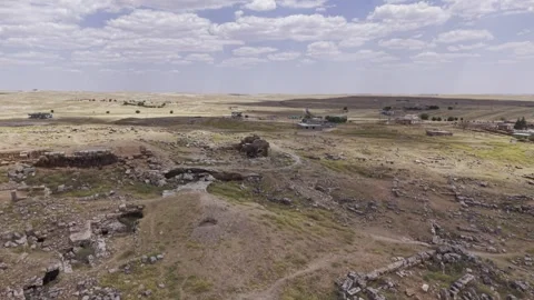 Cinematic Journey Through Suayb Ancient City in Sanliurfa, Turkiye  Historic  Stock Footage 340229779