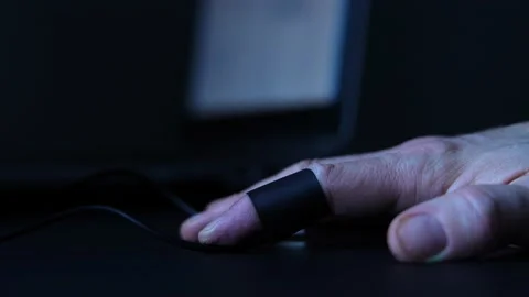 Cinematic Lie Detector, Polygraph Test In Interrogation Stock Footage 167079830