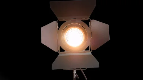 Cinematic light with dimmer variation Stock Footage 97291042