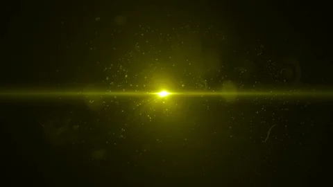 Cinematic light flash 4K yellow Stock Footage 106191177