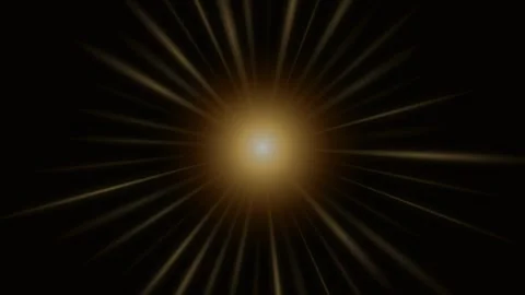 Cinematic light rays glowing in abstract motion Stock Footage 344953695