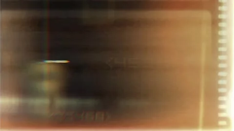 Cinematic Matrix Glitch Background with Retro Film Burn Texture Stock Footage 341562690