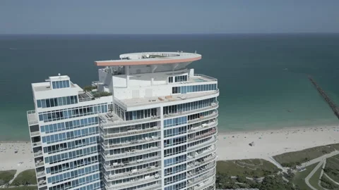 Cinematic Miami Beach Stock Footage 237294726
