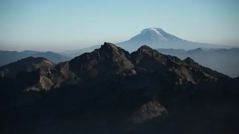 Cinematic mountain landscape Stock Footage 318940906