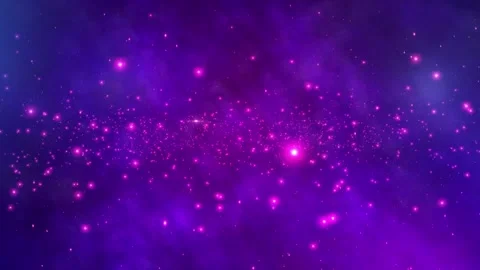 Cinematic Nebula 3D Illustrations Stock Footage 288209237